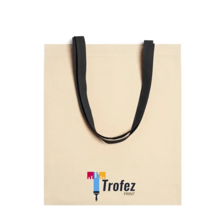 Sacosa personalizata cu manere colorate