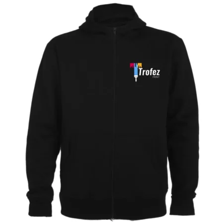 Hanorac unisex cu fermoar