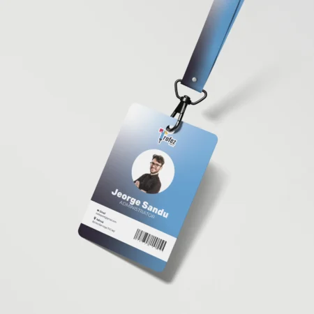 Card din pvc access personalizat fata
