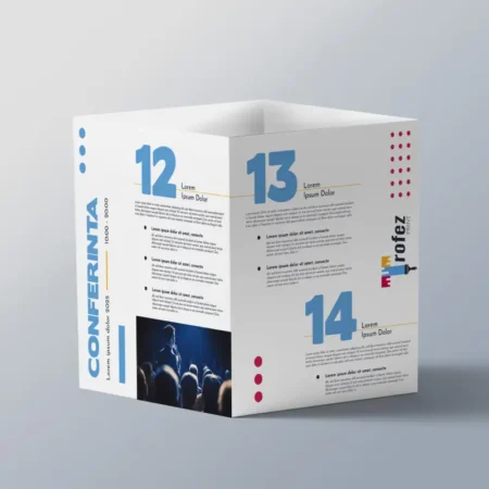 Table Tent vertical format cub