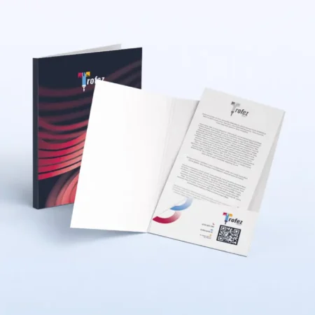 Mape cu burduf A4 personalizata exterior si buzunar personalizat