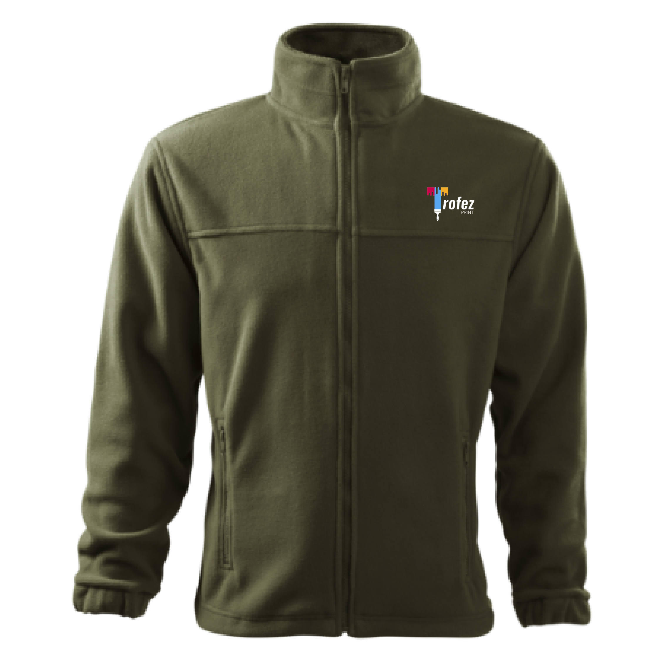 Jacheta verde military pentru barbati